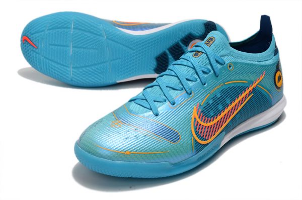 Nike Vapor 14 Elite IC Chlorine Blue Laser Orange Marina Soccer Cleats