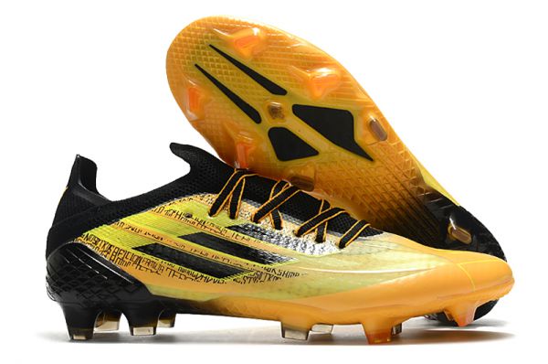 Adidas X Speedflow Messi 1 Fg Solar Gold Core Black Bright Yellow Soccer Cleats Adidas X Speedflow Messi 1 Fg Solar Gold Core Black Bright Yellow Soccer Cleats