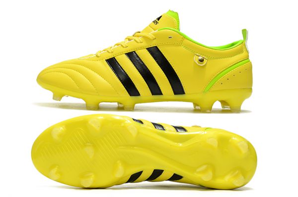 yellow adidas football cleats