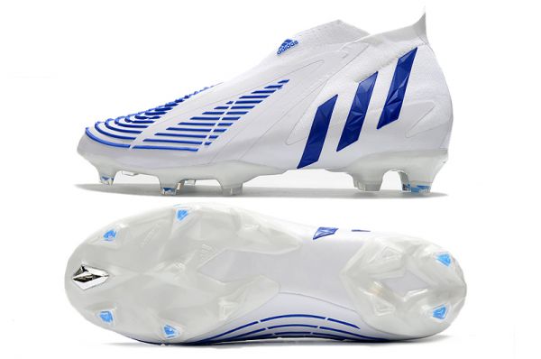 Adidas Predator Edge+ FG Diamond Edge Footwear White Hi-Res Blue