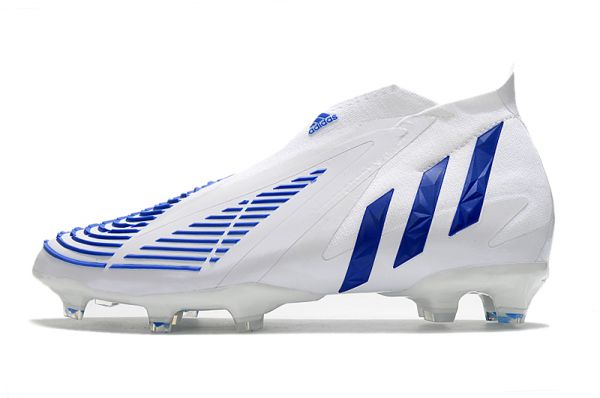Adidas Predator Edge+ FG Diamond Edge Footwear White Hi-Res Blue