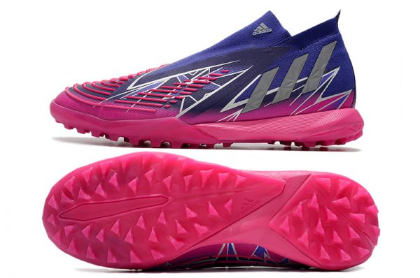 Adidas Predator Edge+ TF Champions Code Team College Purple Silver Metallic Shock Pink
