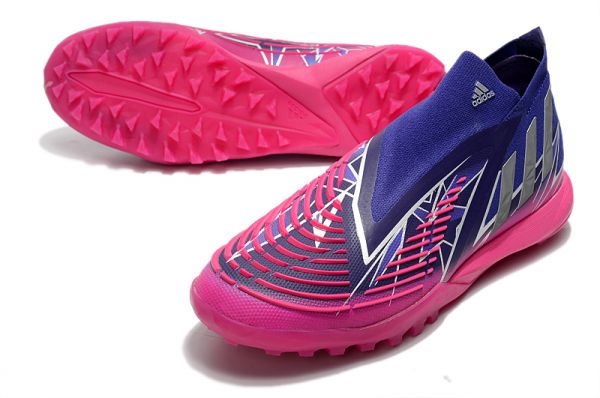 Adidas Predator Edge+ TF Champions Code Team College Purple Silver Metallic Shock Pink