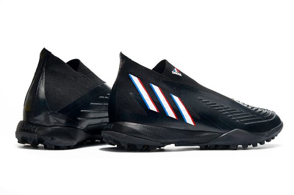 Adidas Predator Edge+ TF Edge of Darkness Core Black Footwear White Vivid Red