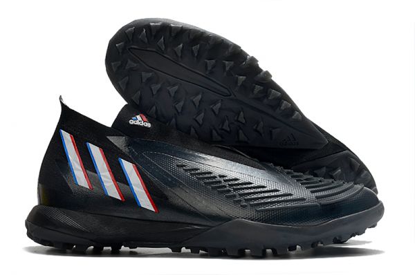 Adidas Predator Edge+ TF Edge of Darkness Core Black Footwear White Vivid Red