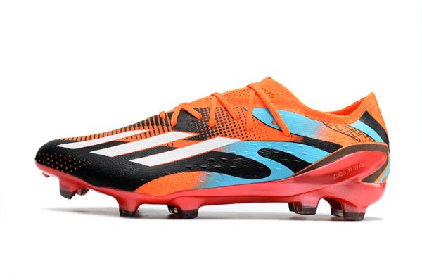 adidas X Speedportal.1 Messi FG Soccer Cleats Black Orange Turquoise