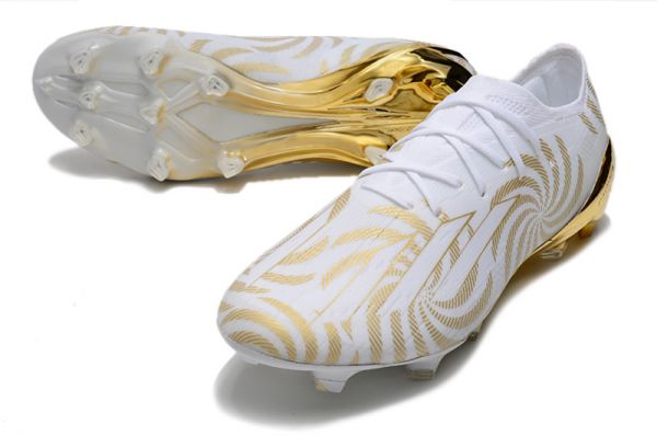 Adidas X Speedportal .1 FG Firm Ground Soccer Cleats White Gold
