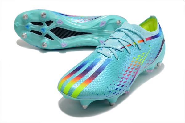 adidas X Speedportal .1 SG 2022 World Cup Clear Aqua Red Blue