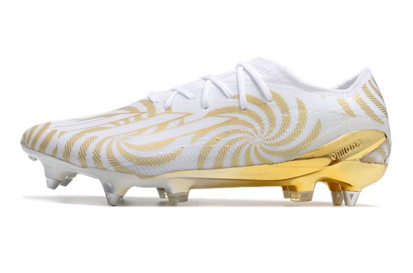 Adidas X Speedportal .1 SG White Gold Soccer Cleats