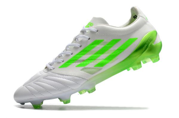 Adidas X Speedportal 99 Leather FG Soccer Cleats White Green