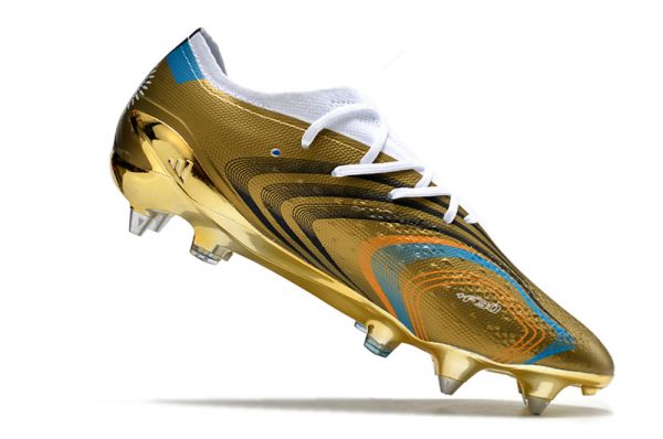 adidas X Speedportal + SG Soccer Cleats 2022 Gold