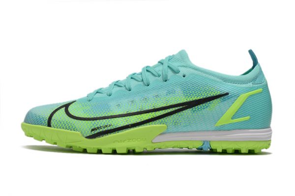 Nike Mercurial Vapor 14 Elite TF Soccer Cleats Dynamic Turquoise Lime Glow