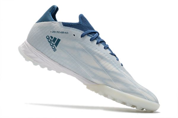 Cheap Adidas X Speedflow.1 TF Soccer Cleats White Hi-Res Blue