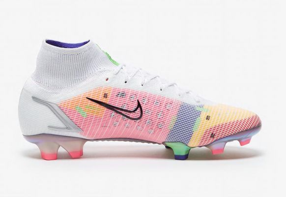 nike mercurial superfly viii dragonfly elite fg weiss f105