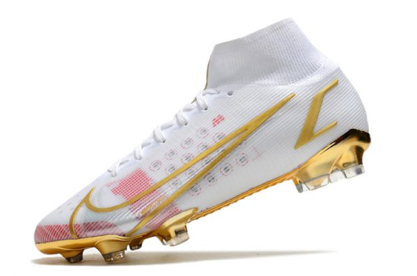 Nike Superfly 8 Elite FG White Gold