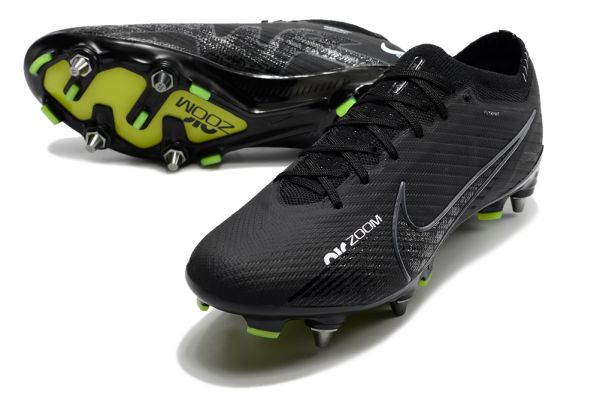 Nike Mercurial Vapor XV Elite SG-PRO Black Dark Smoke Grey Summit White Volt