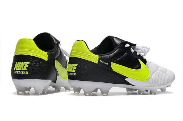Nike Premier 3 FG Firm Ground Soccer Cleat Black Volt White