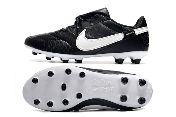 Nike Premier 3 FG Firm Ground Soccer Cleat Black White
