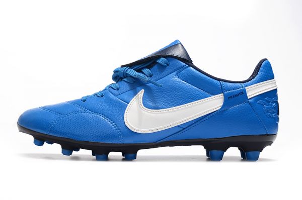 Nike Premier 3 FG Firm Ground Soccer Cleat Blue White