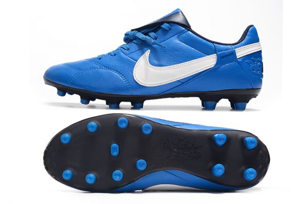 Nike Premier 3 FG Firm Ground Soccer Cleat Blue White