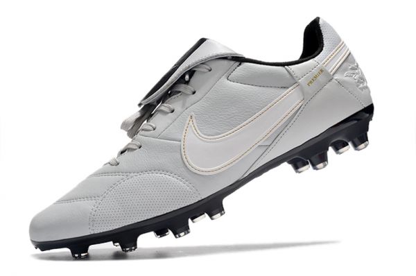 Nike Premier 3 FG Firm Ground Soccer Cleat White Grey Black