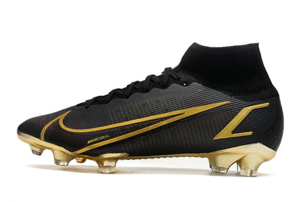 nike superfly black and gold