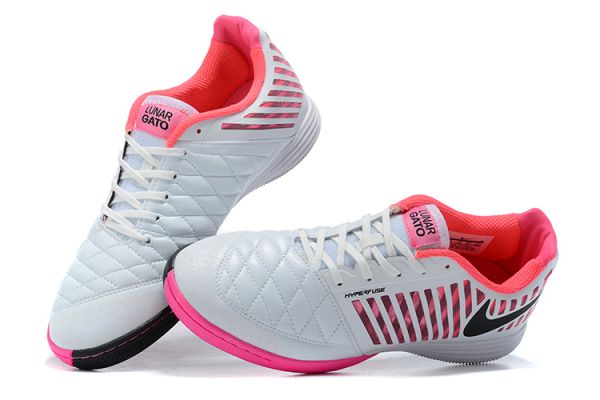 Nike Lunar Gato II IC White Pink Black