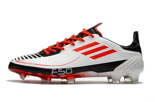 Buy adidas F50 Ghosted Adizero Soccer Cleats Cloud White / Red
