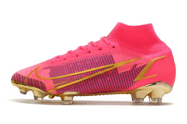 presupuesto Jabón en lugar Buy New Nike Mercurial Superfly 8 Elite FG Soccer Cleats Pink Gold