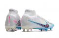 2023 Nike Mercurial Superfly 9 Elite SG-Pro White Baltic Blue Pink BlastIndigo Haze