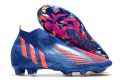 adidas Predator Edge+ FG Soccer Cleats Hi-Res Blue Turbo Hi-Res Blue