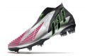 adidas Predator Edge+ FG Soccer Cleats Silver Pink Green