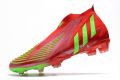 adidas Predator Edge+ FG Soccer Cleats Solar Red Team Solar Green Black