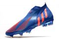 adidas Predator Edge+ FG Soccer Cleats Hi-Res Blue Turbo Hi-Res Blue