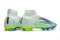Nike Mercurial Superfly 8 Elite AG - Barely Green Volt Electro Purple  Soccer Cleats