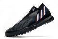 Adidas Predator Edge+ TF Edge of Darkness Core Black Footwear White Vivid Red