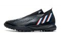 Adidas Predator Edge+ TF Edge of Darkness Core Black Footwear White Vivid Red