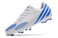 Adidas Predator LZ .1 FG Firm Gound Cleats White Blue