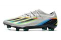 adidas X Speedportal.1 FG Soccer Cleats Silver Metallic Black Yellow