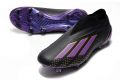 adidas X Speedportal + FG 2022 Soccer Cleats Core Black Tribe Purple Gold Metallic