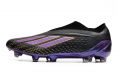 adidas X Speedportal + FG 2022 Soccer Cleats Core Black Tribe Purple Gold Metallic