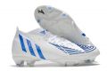 Cheap Adidas Predator Edge.1 FG Soccer Cleats White Hi-Res Blue