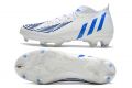 Cheap Adidas Predator Edge.1 FG Soccer Cleats White Hi-Res Blue