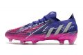 Cheap Adidas Predator Edge.1 Low FG Soccer Cleats Team College Purple Silver Metallic Shock Pink