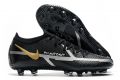 Cheap Nike Phantom GT 2 Elite AG-PRO Soccer Cleats Black Grey Metallic Gold