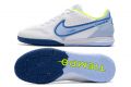 Cheap Nike React Tiempo Legend 9 Pro IC Soccer Cleats White Blue