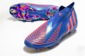 adidas Predator Edge+ FG Soccer Cleats Hi-Res Blue Turbo Hi-Res Blue