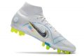 Nike Mercurial Superfly 8 Elite AG-PRO Soccer Cleats Grey Blue Light Marine