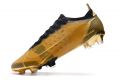 Nike Mercurial Vapor 14 Elite FG Soccer Cleats Gold Black